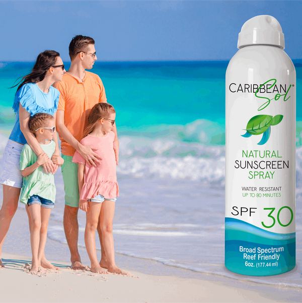 Caribbean Sol Natural Sunscreen Spray SPF 30