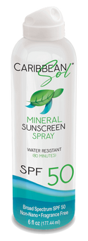 Caribbean Sol Natural Sunscreen Spray SPF 50