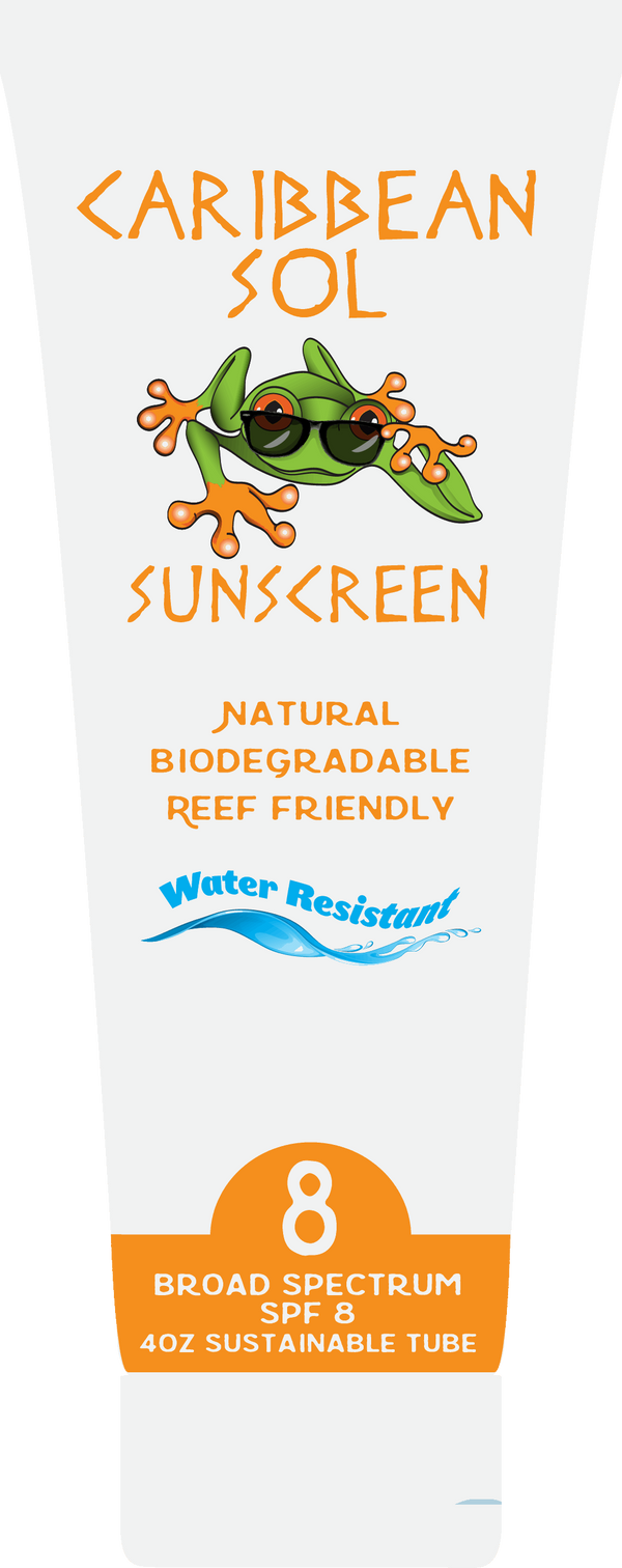 SPF 8 - 4oz Frog Logo