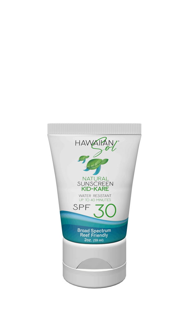Hawaiian Sol Natural Sunscreen Kid Kare