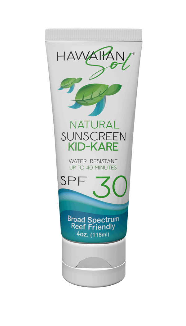 Hawaiian Sol Natural Sunscreen Kid Kare