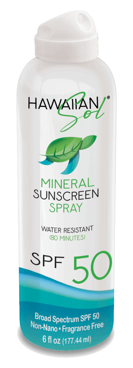 Hawaiian Sol Mineral Sunscreen Spray SPF 50