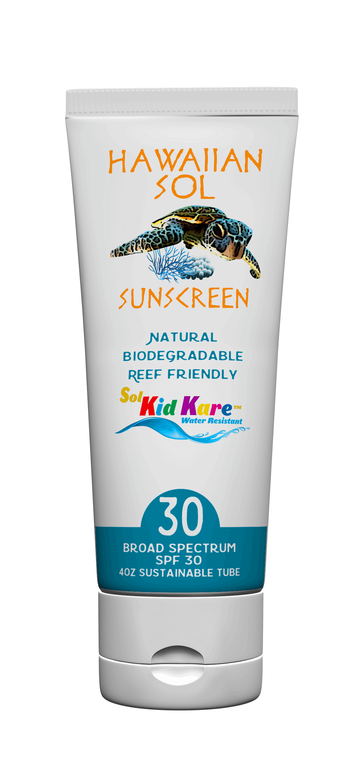 Kid Kare SPF 30 4oz Prev Turtle Logo HS Caribbean Sol International