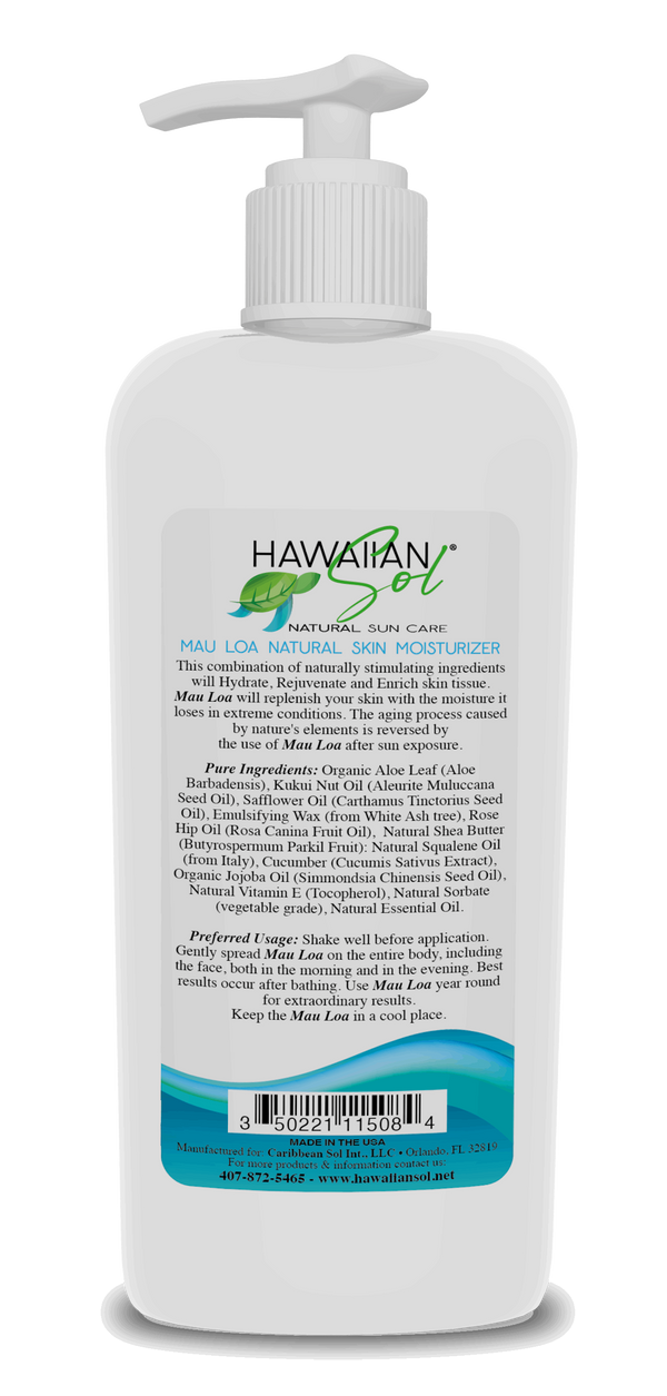 Hawaiian Sol Mau Loa (Forever Beauty) Natural Moisturizer