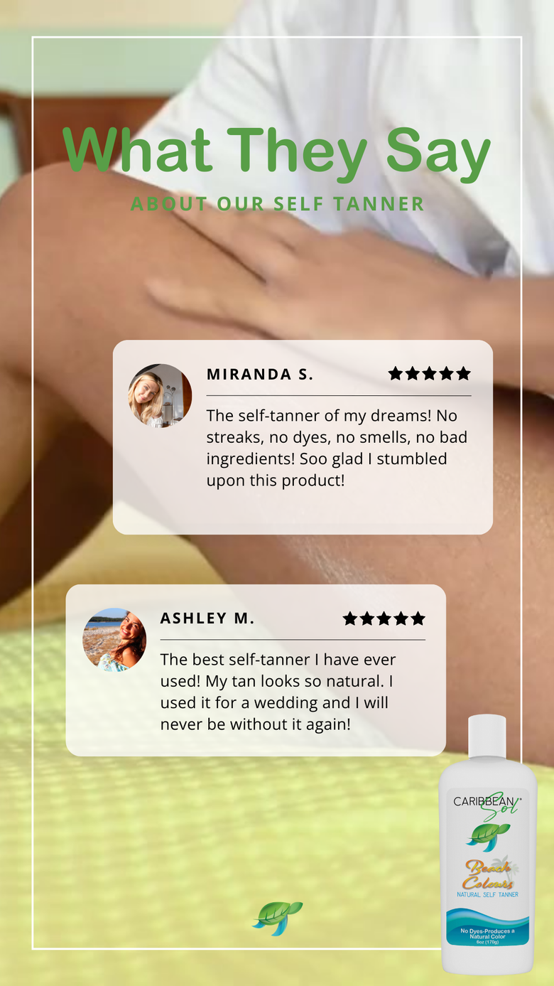 Glow Naturally: Why Customers Love Caribbean Sol’s Beach Colours Self Tanner