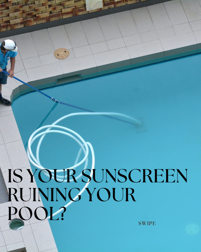 How Chemical Sunscreens Damage Pools – And What You Can Do About It