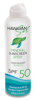 Hawaiian Sol Mineral Sunscreen Spray SPF 50